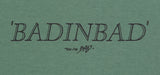 ベドインベド(BADINBAD)  SERIF FONT LONG SLEEVE_SAGE GREEN