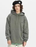 ベドインベド(BADINBAD) CUT OFF SEWING HOODIE_KHAKI