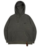 ベドインベド(BADINBAD) CUT OFF SEWING HOODIE_KHAKI