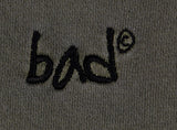 ベドインベド(BADINBAD) CUT OFF SEWING HOODIE_KHAKI