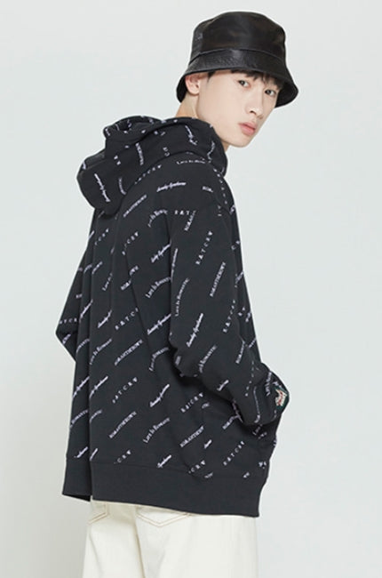 ロマンティッククラウン(ROMANTIC CROWN) SPONSOR BOARD HOODIE_BLACK