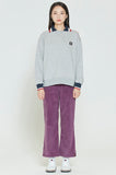 ロマンティッククラウン(ROMANTIC CROWN) BACK POCKET COLLAR SWEATSHIRT_GREY