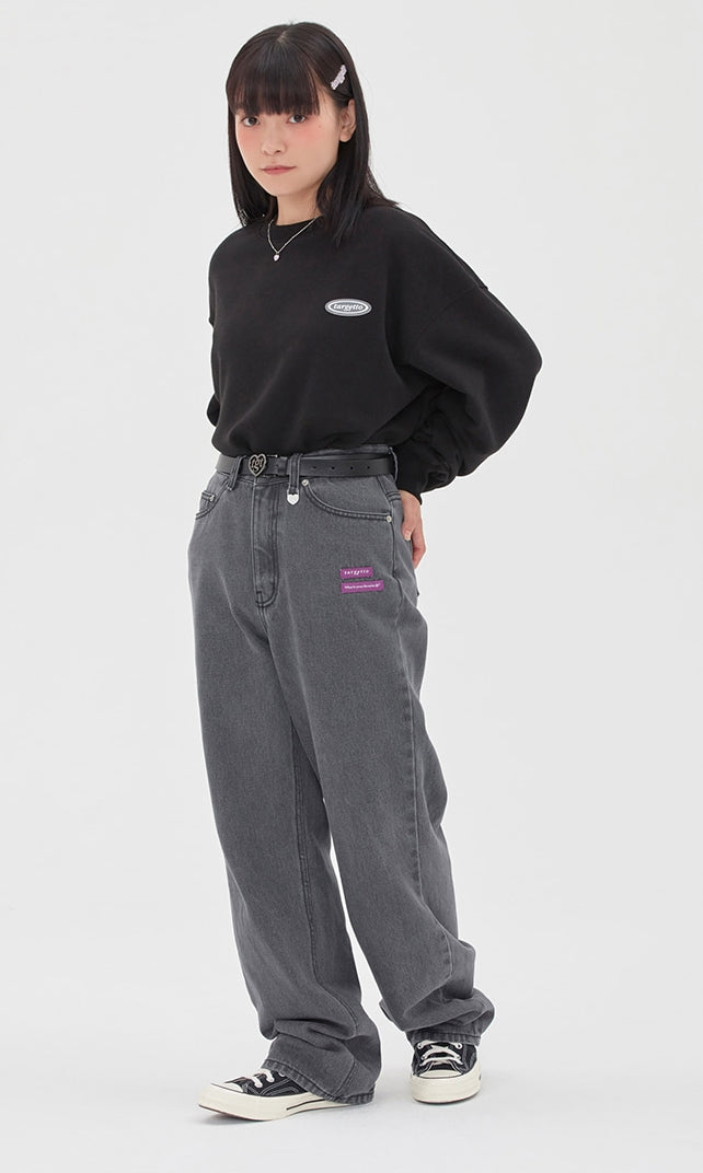 TARGETTO(ターゲット)  TGT WIDE PANTS_DARK GREY