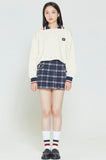 ロマンティッククラウン(ROMANTIC CROWN) BACK POCKET COLLAR SWEATSHIRT_OATMEAL