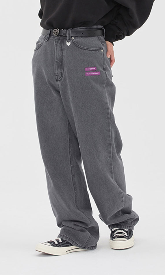 TARGETTO(ターゲット)  TGT WIDE PANTS_DARK GREY