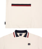 ロマンティッククラウン(ROMANTIC CROWN) BACK POCKET COLLAR SWEATSHIRT_OATMEAL