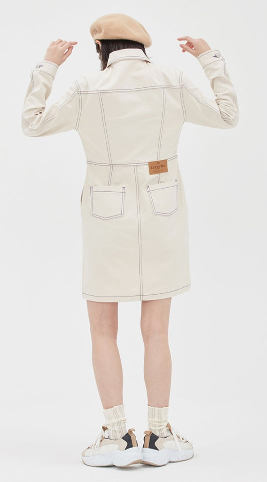 TARGETTO(ターゲット) TRUCKER ONE PIECE_PURPLE