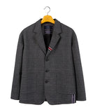 ロマンティッククラウン(ROMANTIC CROWN) PLAID CHECK JACKET_CHARCOAL