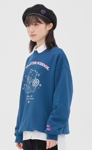 TARGETTO(ターゲット) DIARY CLUB SWEAT SHIRT_BLUE