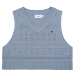 TARGETTO(ターゲット) SCASI KNIT VEST_LIGHT BLUE