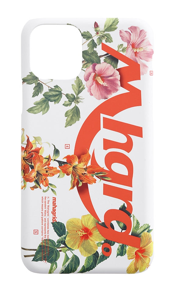 mahagrid (マハグリッド)     FLOWER SHOP iPHONE 11 PRO CASE [WHITE]