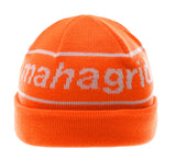 mahagrid (マハグリッド)   BIG LOGO SHORT BEANIE [ORANGE]