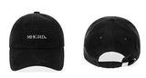 mahagrid (マハグリッド)  CLASSIC LOGO CORDUROY B.B CAP [BLACK]