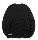 mahagrid (マハグリッド)  OVAL LOGO LS TEE [BLACK]