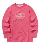 mahagrid (マハグリッド) OVAL LOGO LS TEE [PINK]