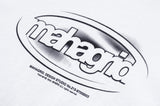 mahagrid (マハグリッド)  OVAL LOGO LS TEE [WHITE]