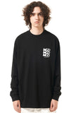 mahagrid (マハグリッド)  HOOP LS TEE [BLACK]