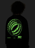 mahagrid (マハグリッド)  HOOP LS TEE [BLACK]