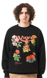 mahagrid (マハグリッド)    FLOWER SHOP SWEATSHIRT [BLACK]