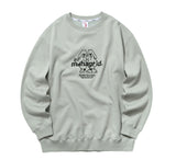 mahagrid (マハグリッド)   TWIN DOGGY SWEATSHIRT [SAGE]