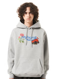 mahagrid (マハグリッド)    FLOWER SHOP HOODIE [GREY]