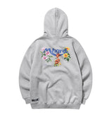 mahagrid (マハグリッド)    FLOWER SHOP HOODIE [GREY]