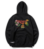 mahagrid (マハグリッド)  FLOWER SHOP HOODIE [BLACK]