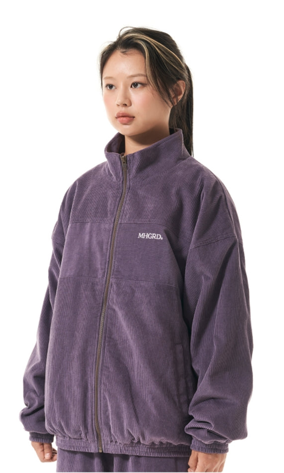 mahagrid (マハグリッド)  CORDUROY TRACK TOP [PURPLE]