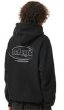 mahagrid (マハグリッド)   OVAL LOGO HOODIE [BLACK]