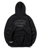 mahagrid (マハグリッド)   OVAL LOGO HOODIE [BLACK]