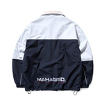 mahagrid (マハグリッド)   REVERSIBLE FLEECE TRACK JACKET [NAVY]