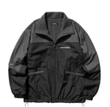 mahagrid (マハグリッド)    REVERSIBLE FLEECE TRACK JACKET [BLACK]