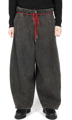 【AJO AJOBYAJO】24FW★ Oversized Washed Denim Pants AJOBYAJO（アジョバイアジョ）の「韓国ブランド AJOBYAJO