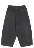 アジョバイアジョ（AJOBYAJO) Washed Denim Oversized Pants [Charcoal]