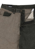 アジョバイアジョ（AJOBYAJO) Twofold Washed Jeans [Charcoal]