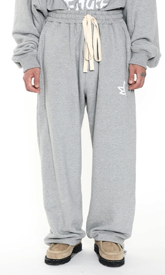 アジョバイアジョ（AJOBYAJO) Thur Sweat Pants [Melange Grey]