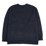 アジョバイアジョ（AJOBYAJO) Oversized Itaewon Story Sweater [Navy]