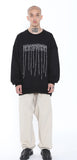 アジョバイアジョ（AJOBYAJO)   Oversized CN Logo Sweatshirt [Black]