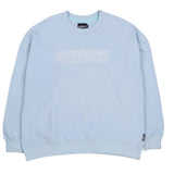 アジョバイアジョ（AJOBYAJO)   Oversized CN Logo Sweatshirt [Sky Blue]