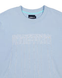 アジョバイアジョ（AJOBYAJO)   Oversized CN Logo Sweatshirt [Sky Blue]