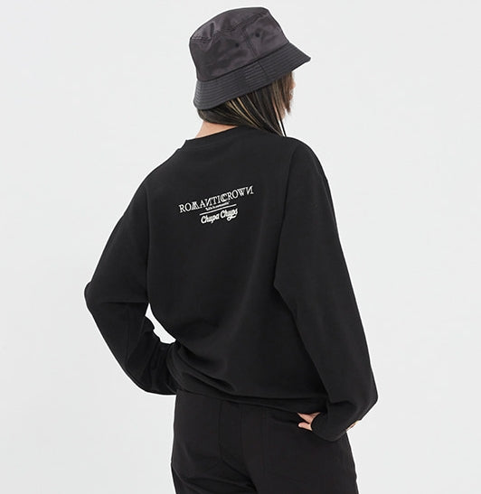 ロマンティッククラウン(ROMANTIC CROWN)  [CHUPA CHUPS X RMTCRW]LOGO LONG SLEEVE_BLACK