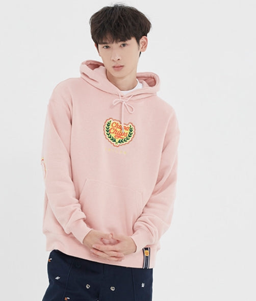ロマンティッククラウン(ROMANTIC CROWN) [CHUPA CHUPS X RMTCRW]LOGO HOODIE_PINK