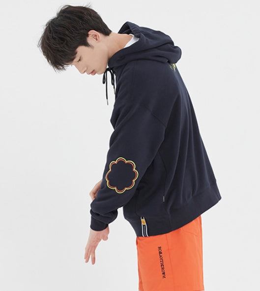 ロマンティッククラウン(ROMANTIC CROWN) [CHUPA CHUPS X RMTCRW]LOGO HOODIE_NAVY