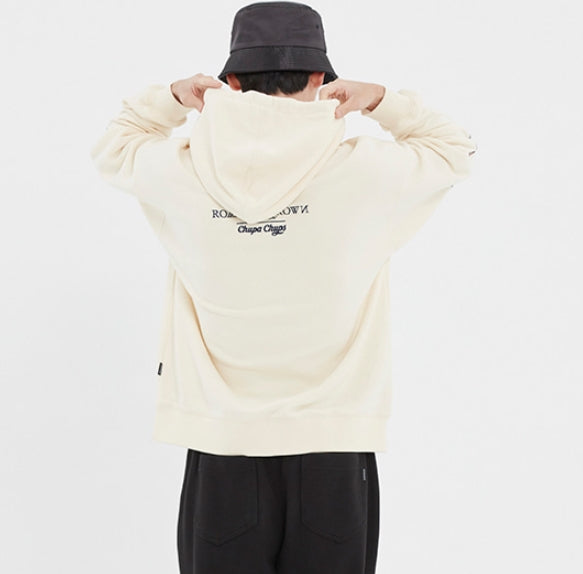 ロマンティッククラウン(ROMANTIC CROWN) [CHUPA CHUPS X RMTCRW]LOGO HOODIE_OATMEAL
