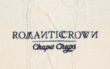 ロマンティッククラウン(ROMANTIC CROWN) [CHUPA CHUPS X RMTCRW]CHAIN KNIT_OATMEAL
