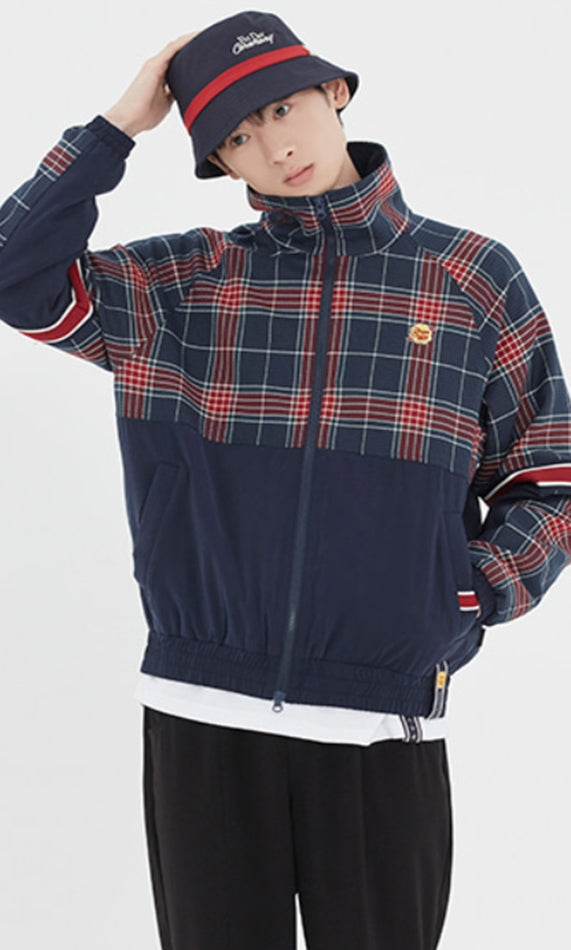 ロマンティッククラウン(ROMANTIC CROWN) [CHUPA CHUPS X RMTCRW]CHECK JUMPER_NAVY