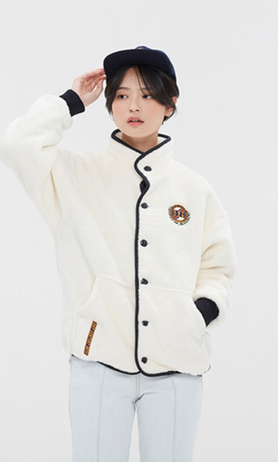 ロマンティッククラウン(ROMANTIC CROWN) [CHUPA CHUPS X RMTCRW]FLEECE JUMPER_OATMEAL