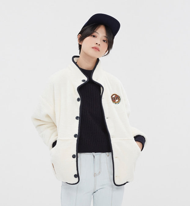 ロマンティッククラウン(ROMANTIC CROWN) [CHUPA CHUPS X RMTCRW]FLEECE JUMPER_OATMEAL