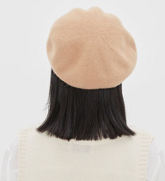 TARGETTO(ターゲット)  HEART LOGO BERET_BEIGE
