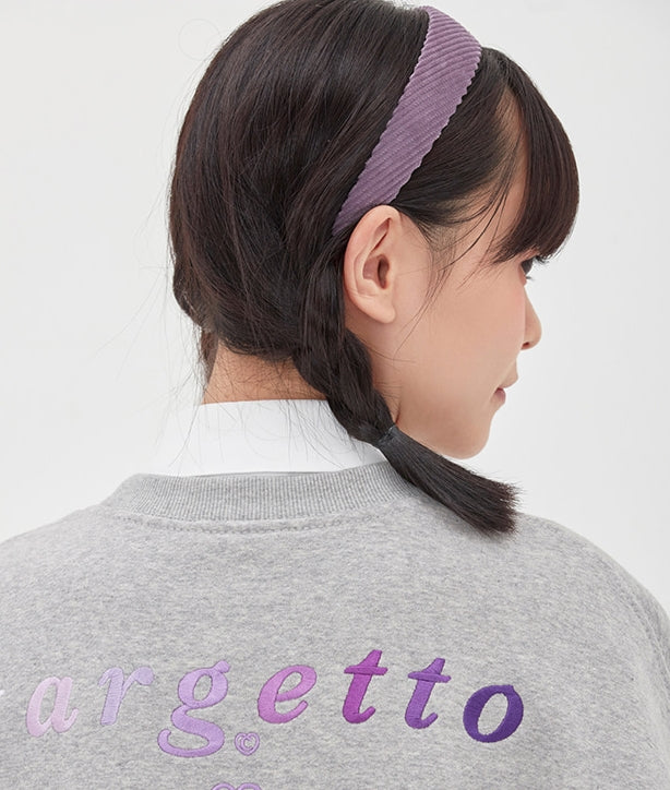 TARGETTO(ターゲット)  CORDUROY HAIR BAND_LIGHT PURPLE